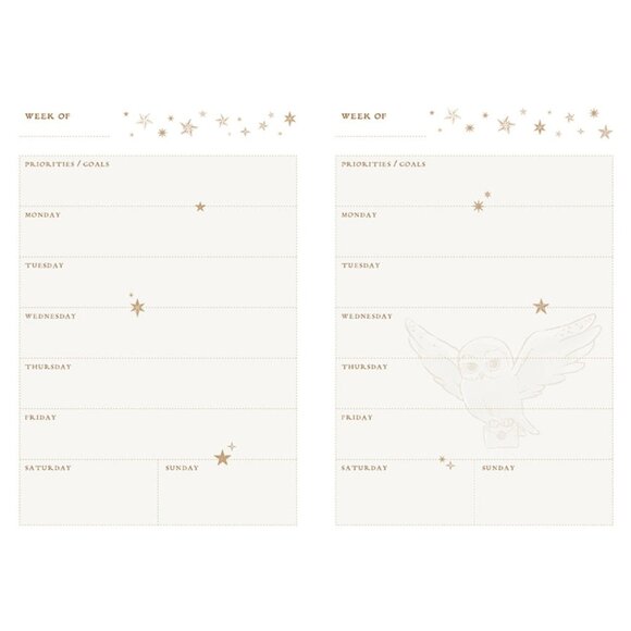 Harry Potter Welcome To Hogwarts Planner Notebook Collection -  3 Pack Set - Picture 10 of 14